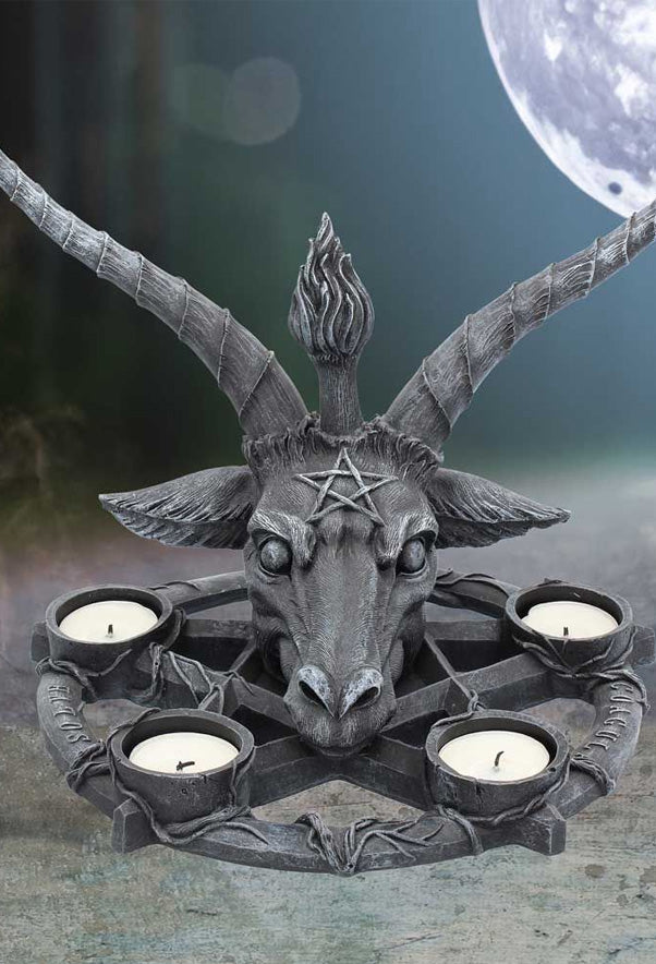 Baphomet Candle Holder 27.5cm
