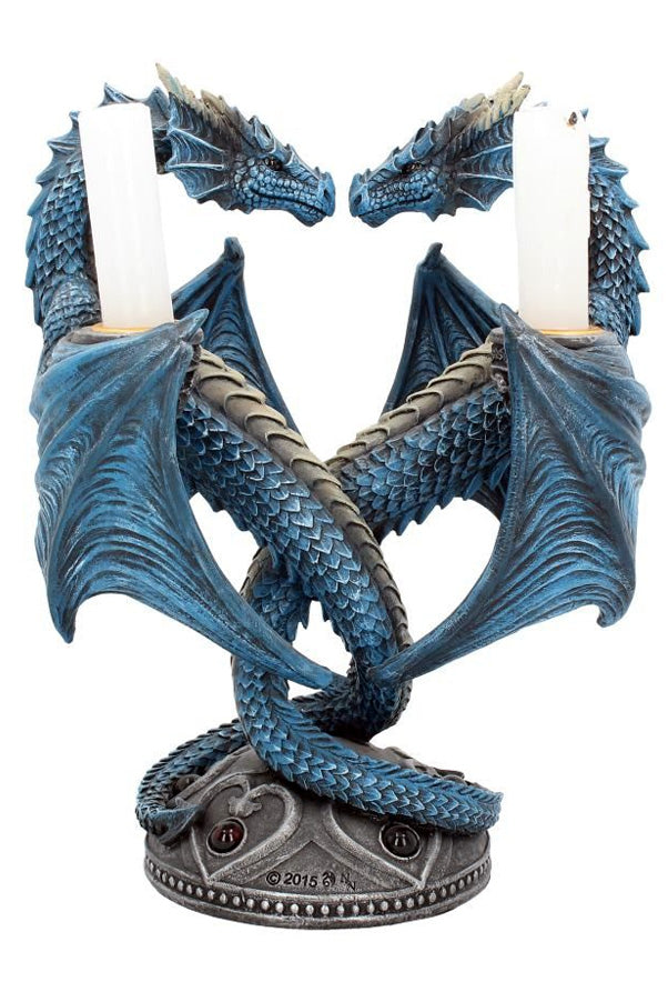 Dragon Heart Candle Holder 23cm