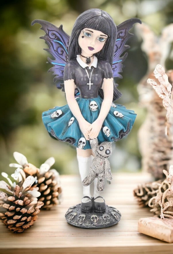 Noire Figurine Gothic Fairy 14cm