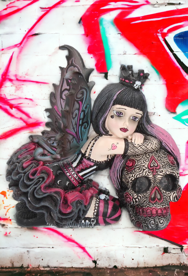 Lolita Figurine Gothic Fairy 12cm
