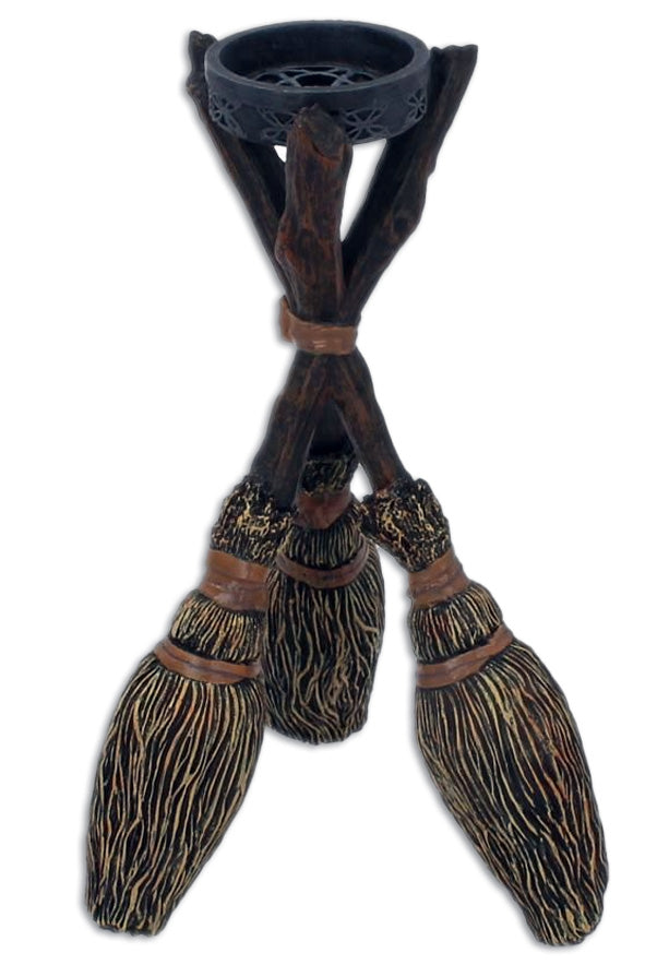 Broomstick Tea light holder 20.5cm