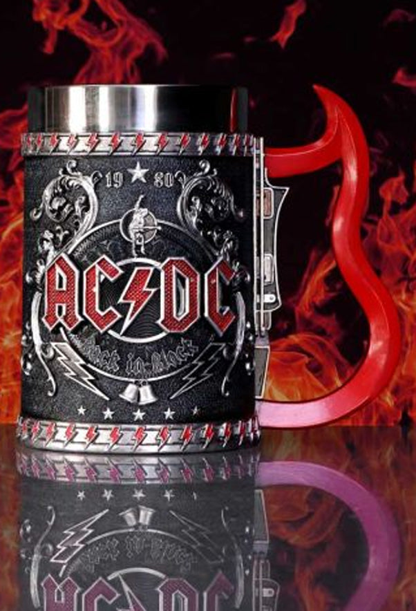 ACDC Back in Black Tankard 16cm