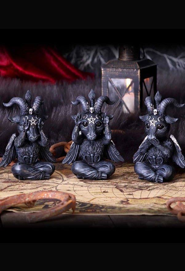 Three Wise Baphoboo 13.4cm