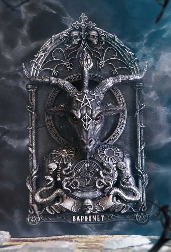 Baphomet's Invocation Wall Plaque 30.5cm