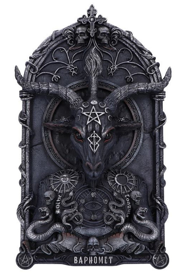 Baphomet's Invocation Wall Plaque 30.5cm