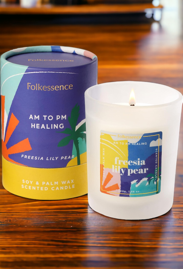 Folkessence AM to PM Healing Candle