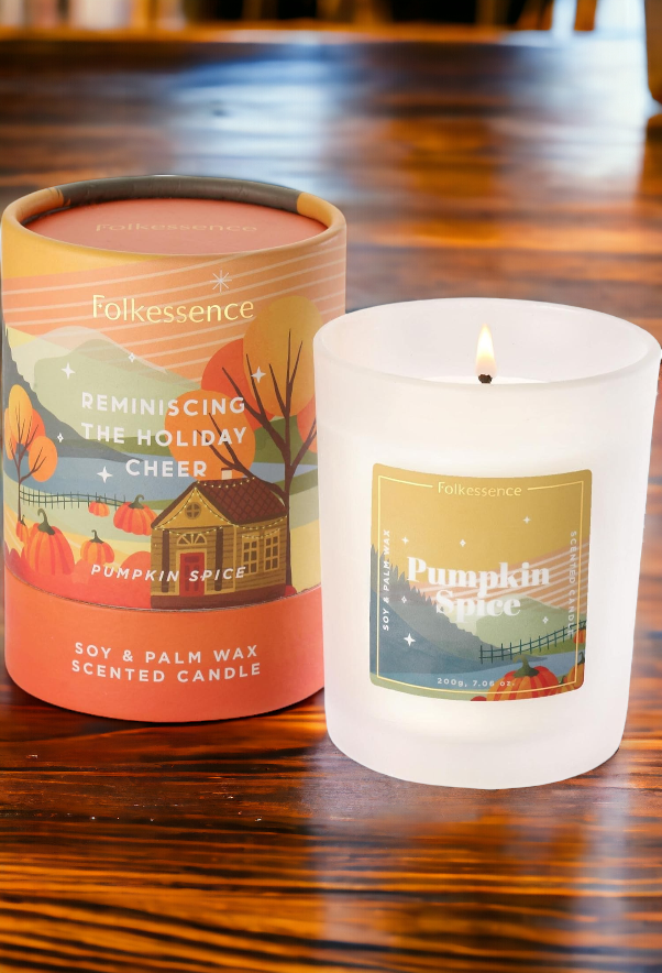 Folkessence Pumpkin Spice Candle