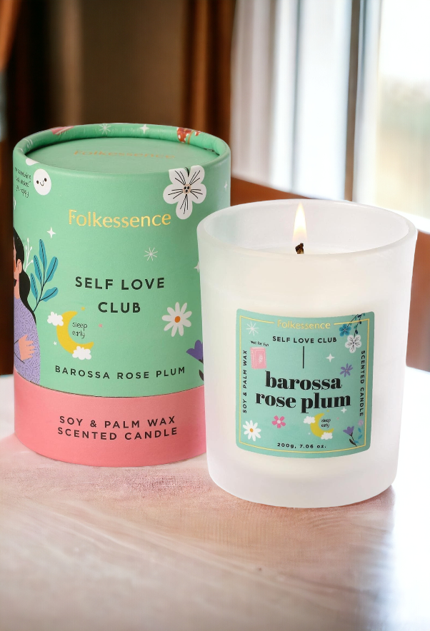 Folkessence Self Love Club Candle