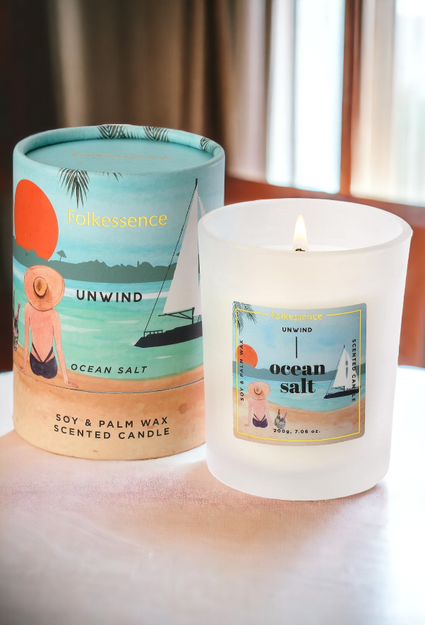 Folkessence Unwind Candle