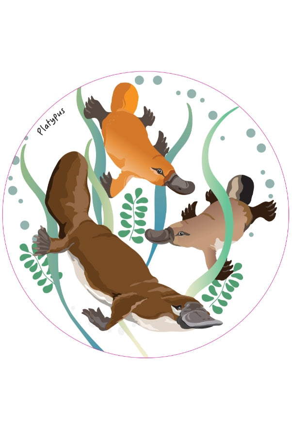 Platypus Fridge Magnet