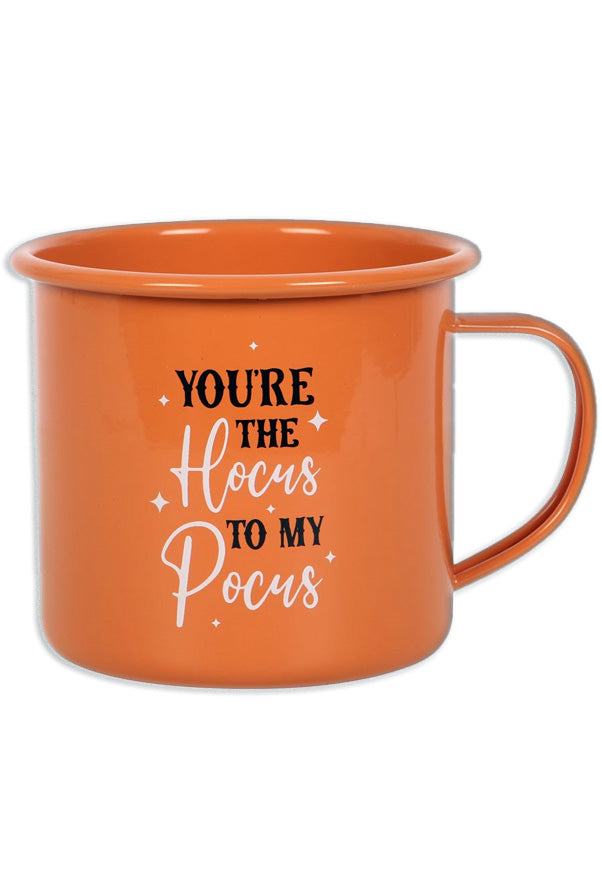 You're The Hocus To My Pocus Enamel Mug