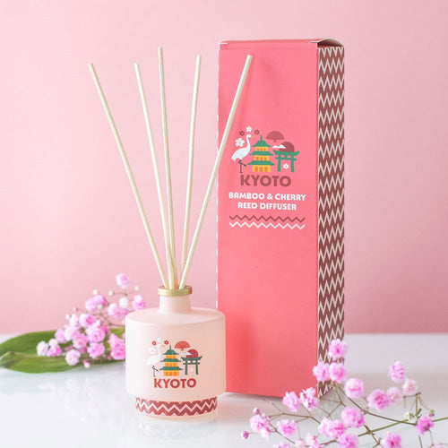 Kyoto Bamboo & Cherry Blossom Scented Reed Diffuser 100ml
