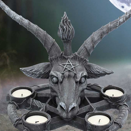 Baphomet Candle Holder 27.5cm