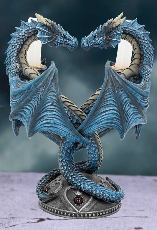 Dragon Heart Candle Holder 23cm