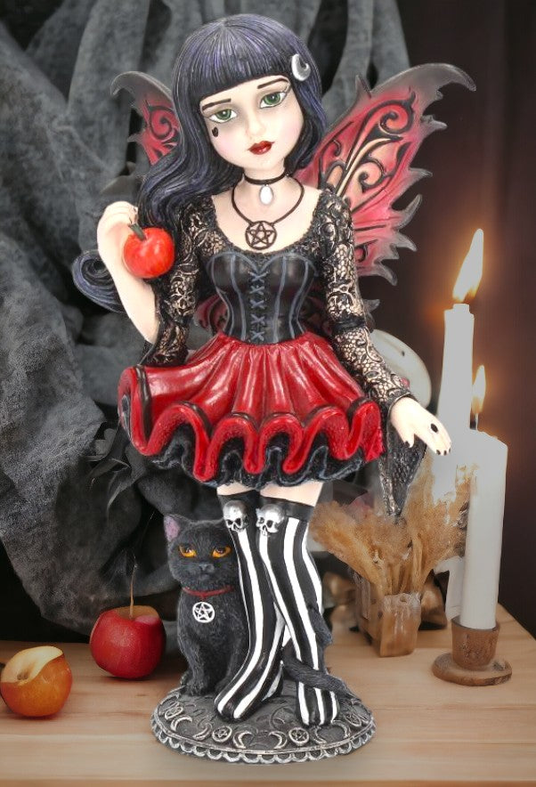 Hazel Figurine Gothic Fairy 16cm