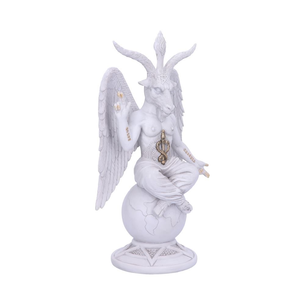 Dark Lord 26cm White Baphomet Figurine