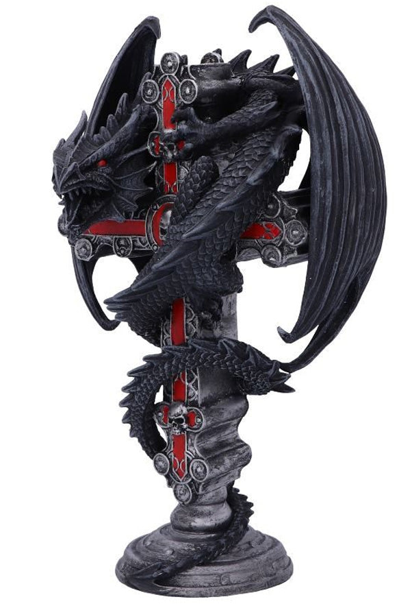 Gothic Guardian Candle Holder 26.5cm