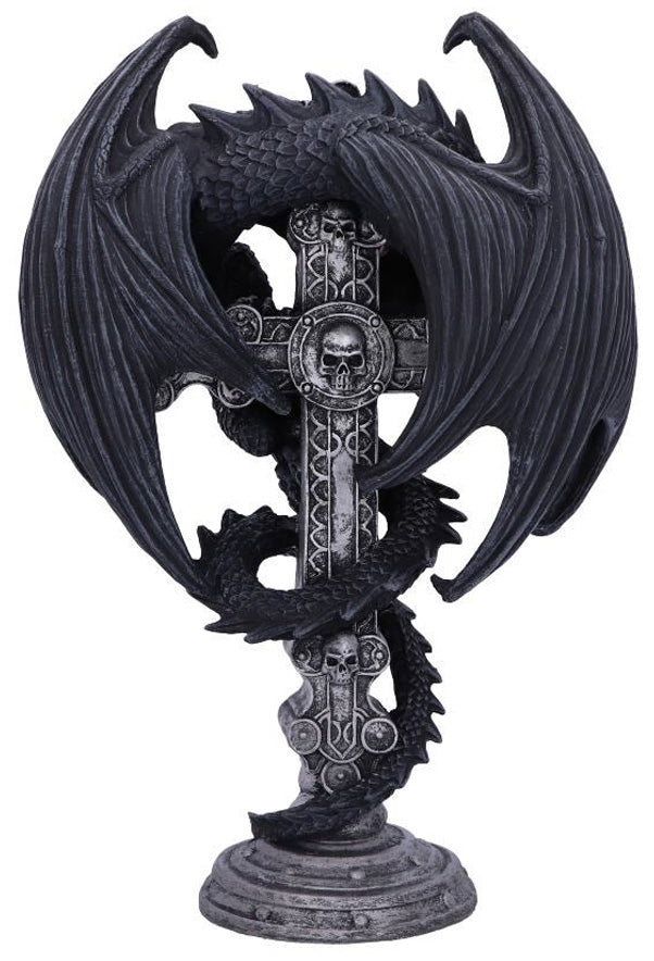 Gothic Guardian Candle Holder 26.5cm