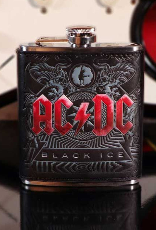 ACDC Black Ice Hip Flask