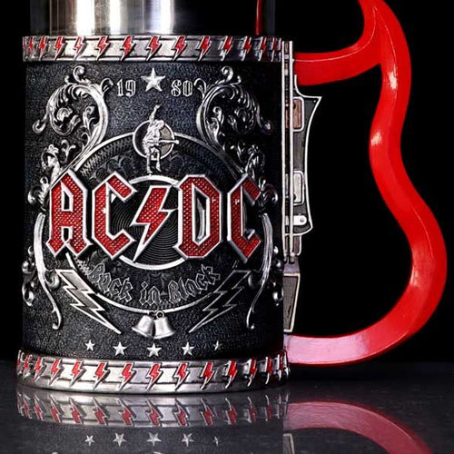 ACDC Back in Black Tankard 16cm