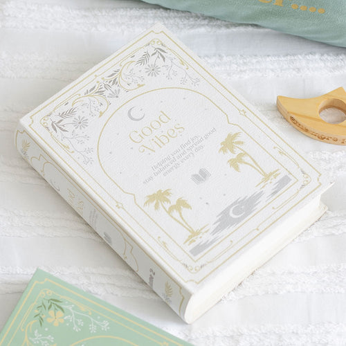 Book Shaped Storage Box White