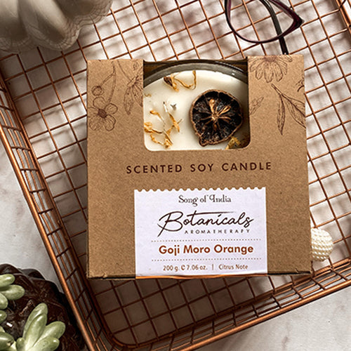 Botanical Goji Moro Orange Soy Candle
