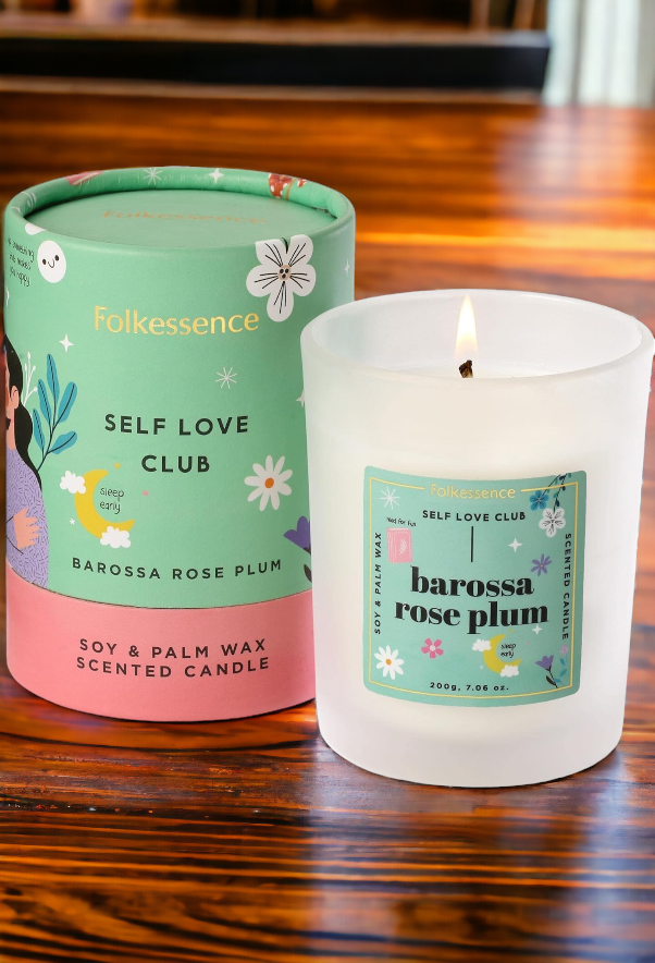 Folkessence Self Love Club Candle