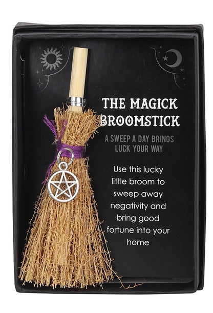 Pentagram Mini Magick Broomstick