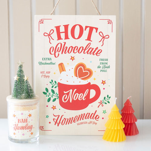 omemade Hot Chocolate Hanging Sign