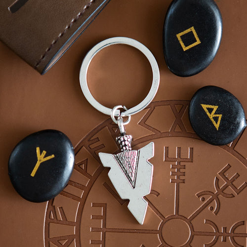 Arrowhead Spjot Keyring