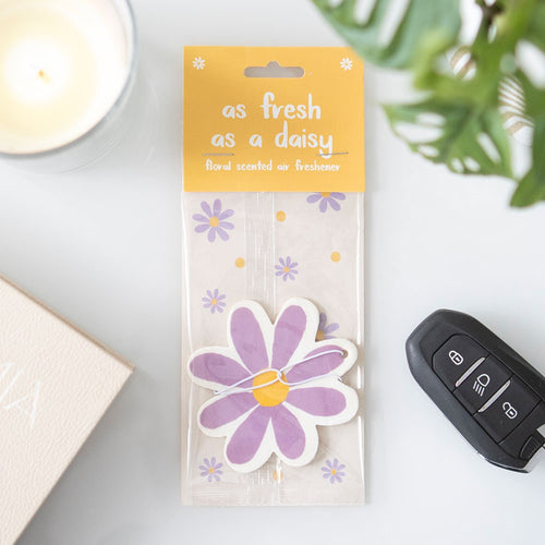 Fresh as a Daisy Scented Cardboard Air Freshener