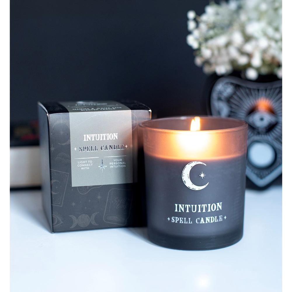 Intuition Jasmine & White Sage Scented Candle
