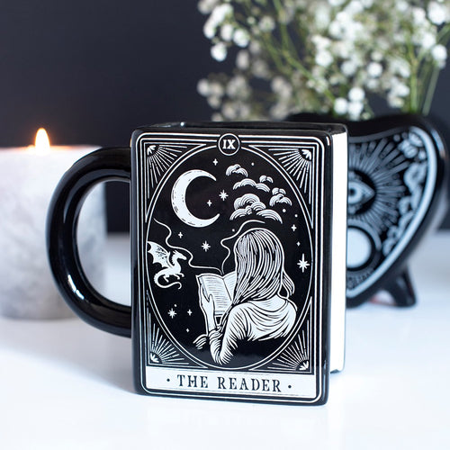The Reader Book Shaped Mug
