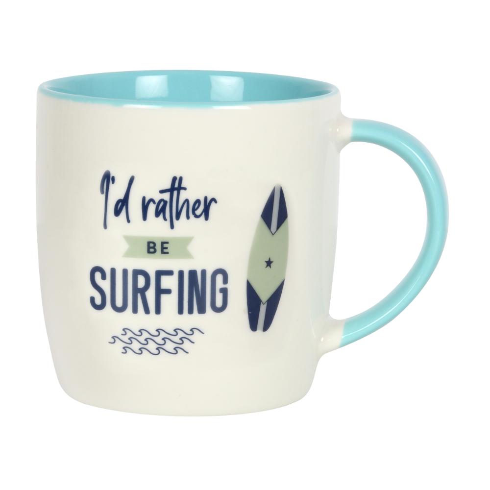 'd Rather Be Surfing Mug