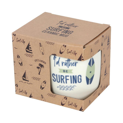 'd Rather Be Surfing Mug