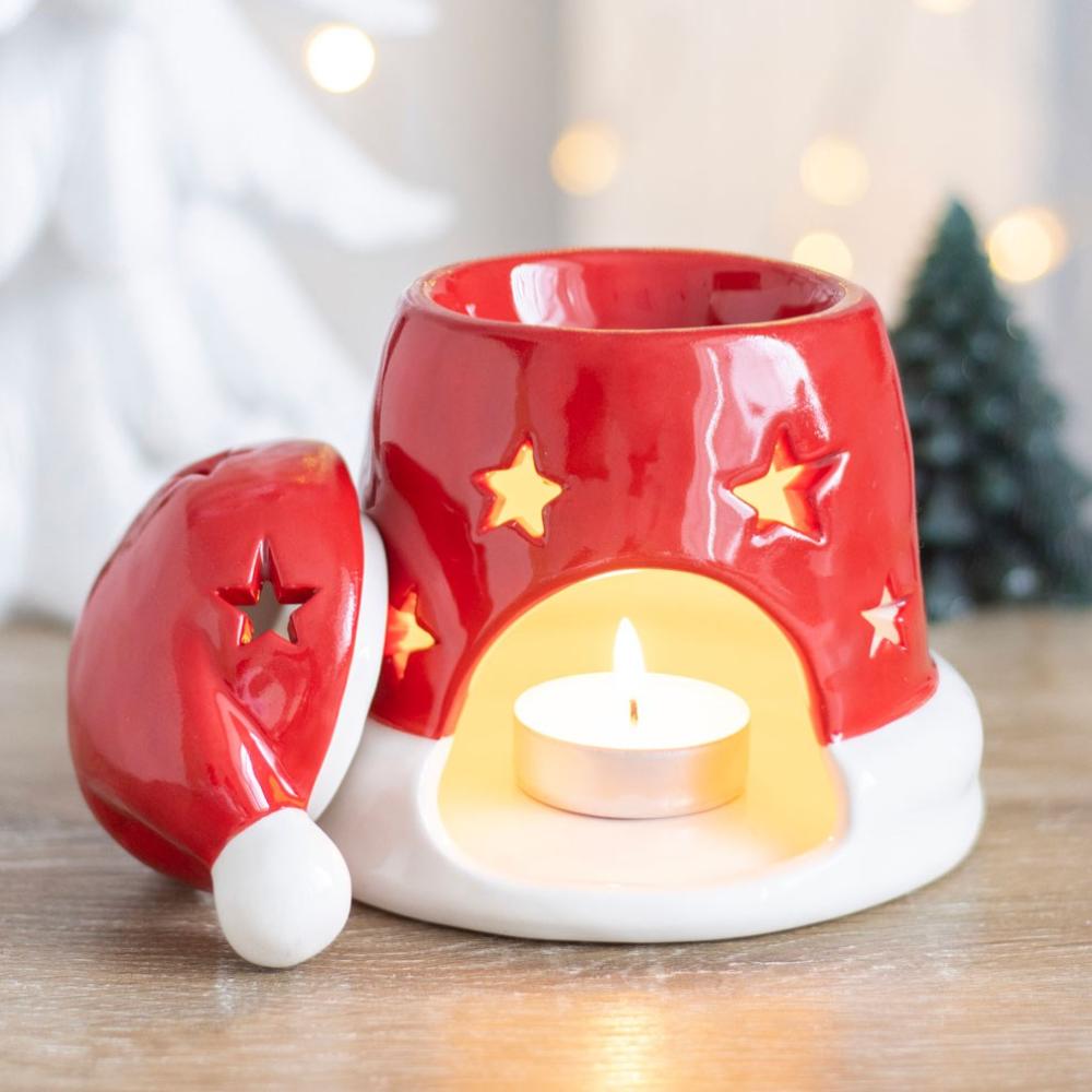 Santa Hat Ceramic Oil Burner