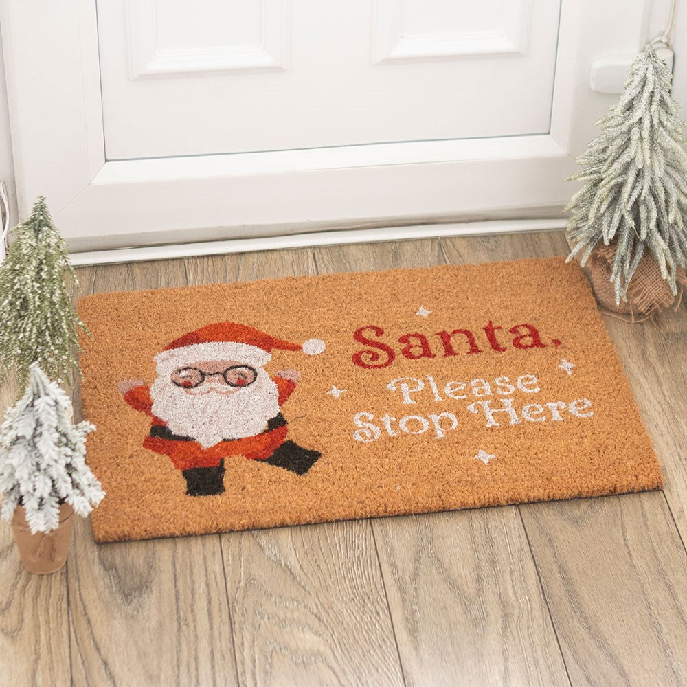 Santa Claus Doormat 40cm x 60cm