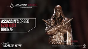 Assassin's Creed® Ezio Bust Box Bronze 30cm